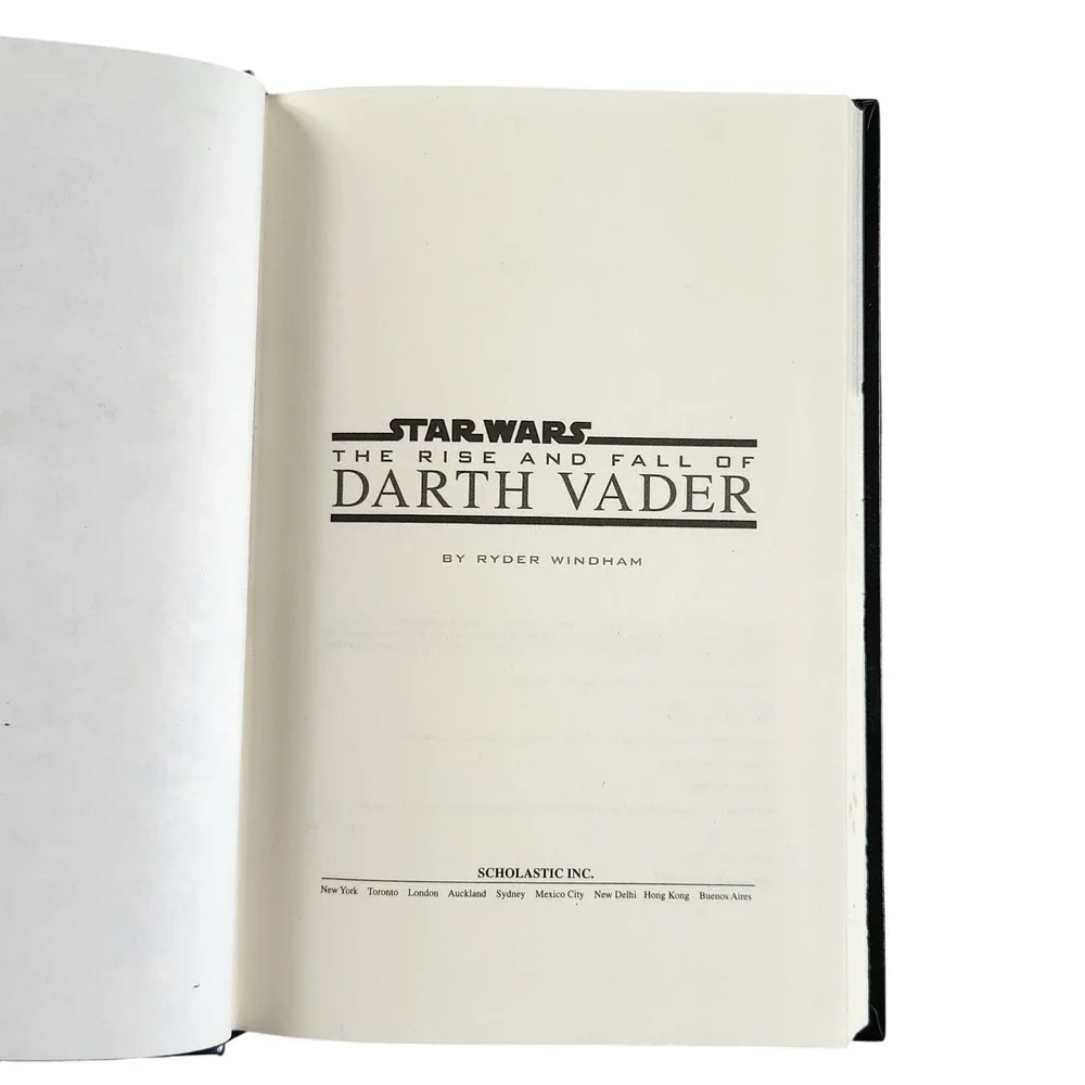 Star Wars The Rise and Fall‎ of Darth Vader Anakin Skywalker Book